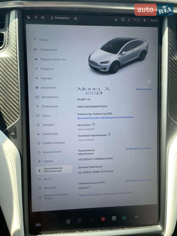 Позашляховик / Кросовер Tesla Model X 2019 в Києві