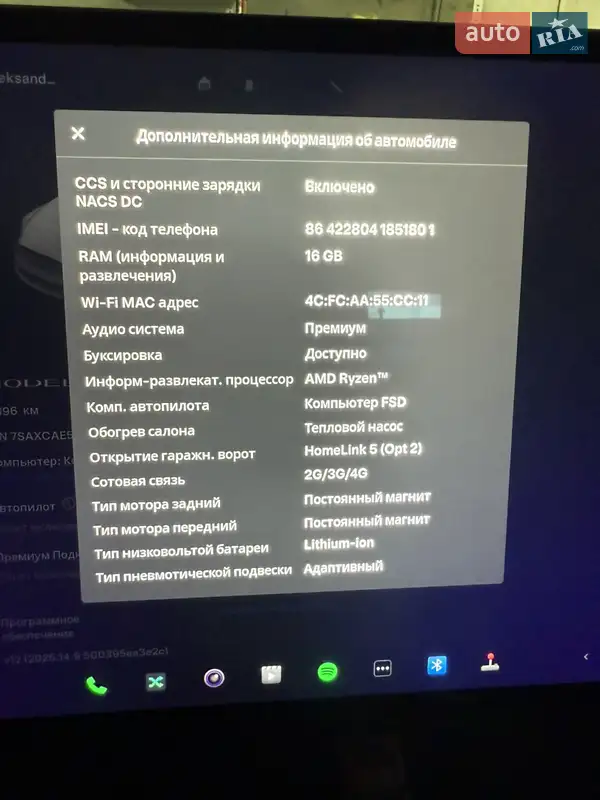 Внедорожник / Кроссовер Tesla Model X 2022 в 