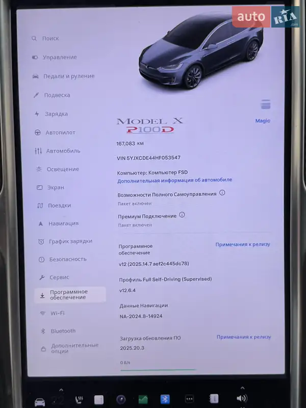 Внедорожник / Кроссовер Tesla Model X 2017 в 