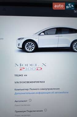 Позашляховик / Кросовер Tesla Model X 2017 в 
