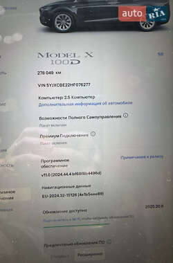 Позашляховик / Кросовер Tesla Model X 2017 в 