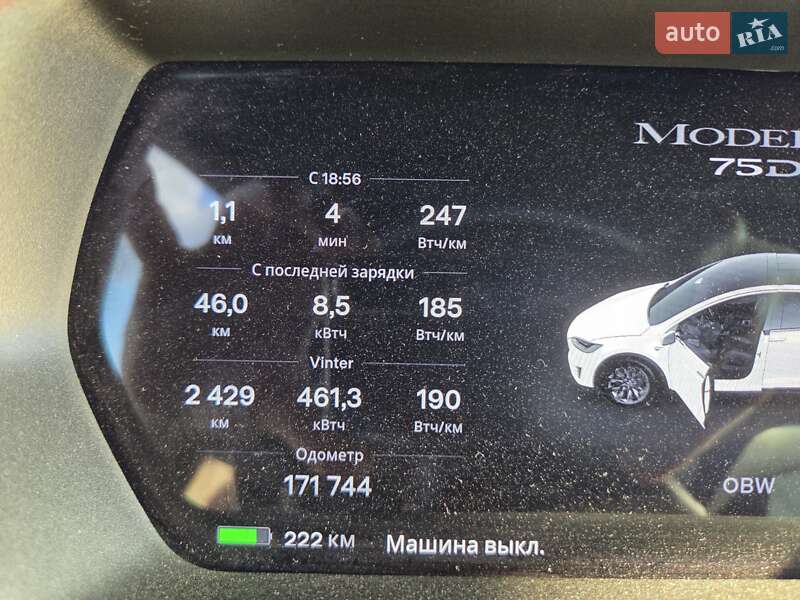 Внедорожник / Кроссовер Tesla Model X 2017 в Киеве