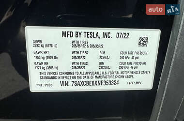 Позашляховик / Кросовер Tesla Model X 2022 в 