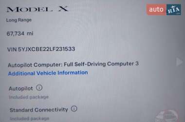 Позашляховик / Кросовер Tesla Model X 2019 в 