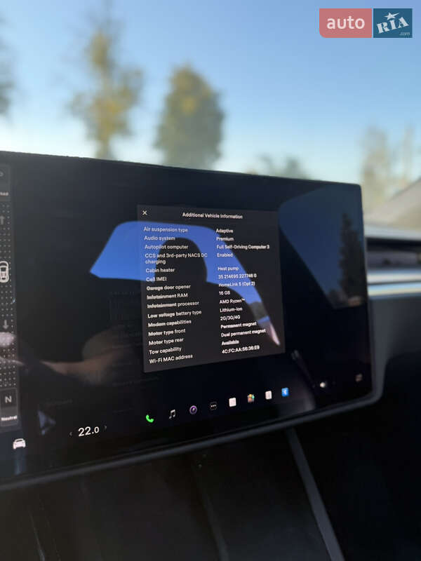 Позашляховик / Кросовер Tesla Model X 2022 в Вінниці фото 42 Позашляховик / Кросовер Tesla Model X 2022 в Вінниці