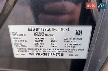 Позашляховик / Кросовер Tesla Model X 2024 в 
