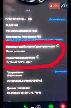 Позашляховик / Кросовер Tesla Model X 2024 в 
