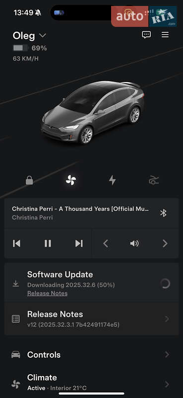 Позашляховик / Кросовер Tesla Model X 2018 в Києві
