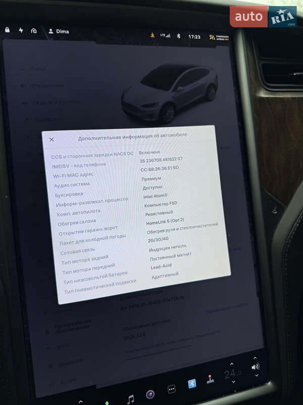 Внедорожник / Кроссовер Tesla Model X 2019 в Черновцах