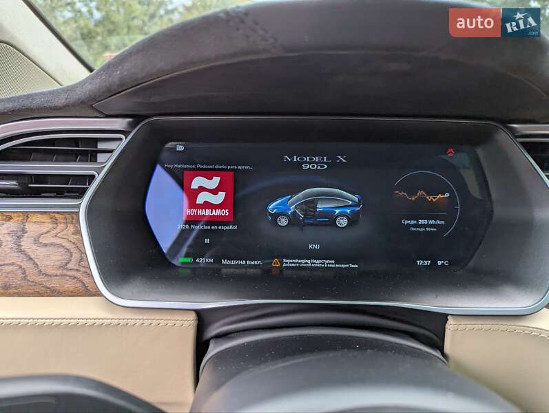 Позашляховик / Кросовер Tesla Model X 2017 в Рівному