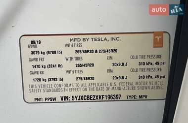 Внедорожник / Кроссовер Tesla Model X 2019 в 