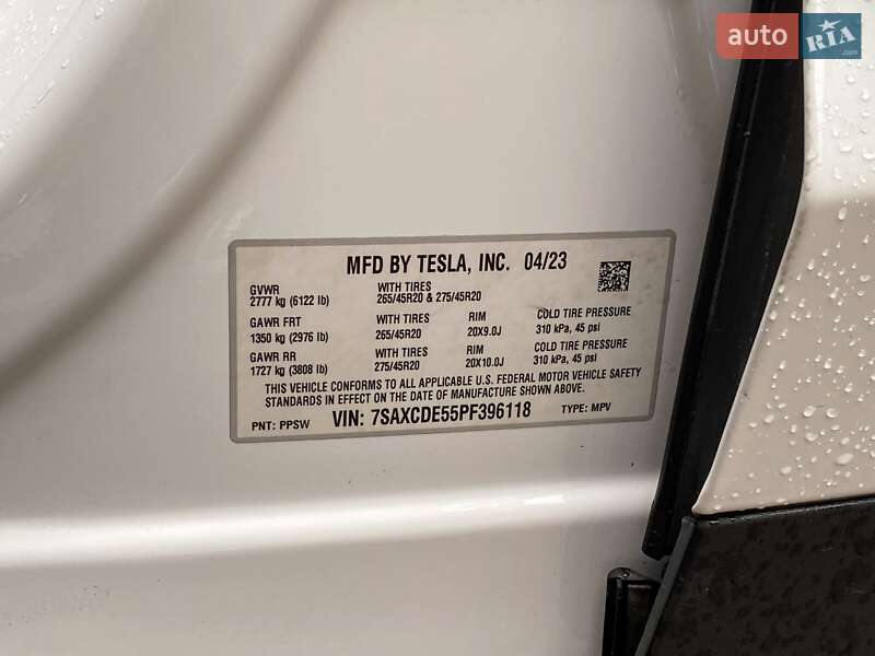 Внедорожник / Кроссовер Tesla Model X 2023 в Киеве