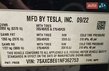 Внедорожник / Кроссовер Tesla Model X 2022 в 