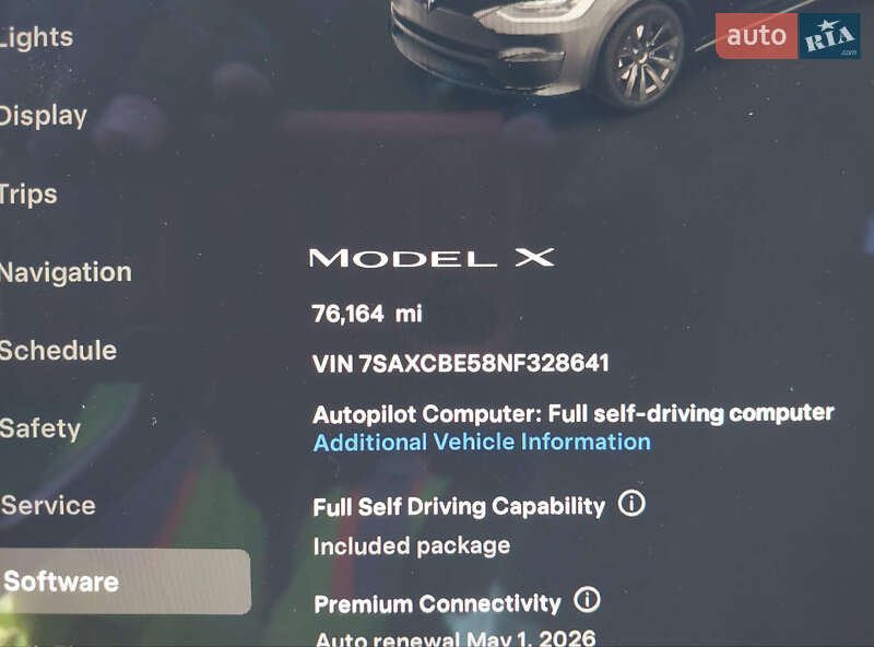 Позашляховик / Кросовер Tesla Model X 2021 в Львові