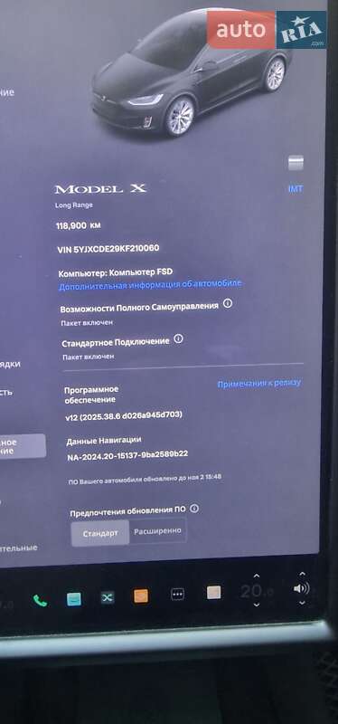 Позашляховик / Кросовер Tesla Model X 2019 в Львові фото 3 Позашляховик / Кросовер Tesla Model X 2019 в Львові