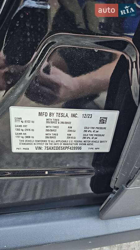 Позашляховик / Кросовер Tesla Model X 2023 в Дніпрі