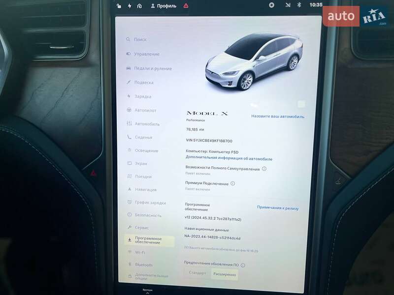 Внедорожник / Кроссовер Tesla Model X 2019 в Одессе фото 34 Внедорожник / Кроссовер Tesla Model X 2019 в Одессе