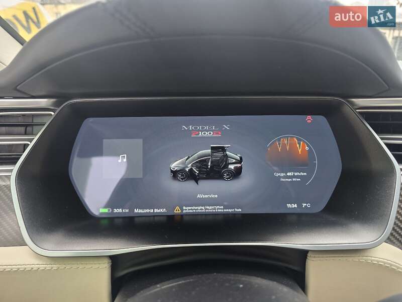 Внедорожник / Кроссовер Tesla Model X 2017 в Киеве