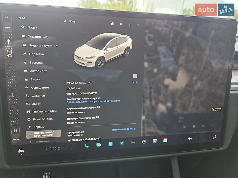 Внедорожник / Кроссовер Tesla Model X 2022 в Киеве фото 12 Внедорожник / Кроссовер Tesla Model X 2022 в Киеве