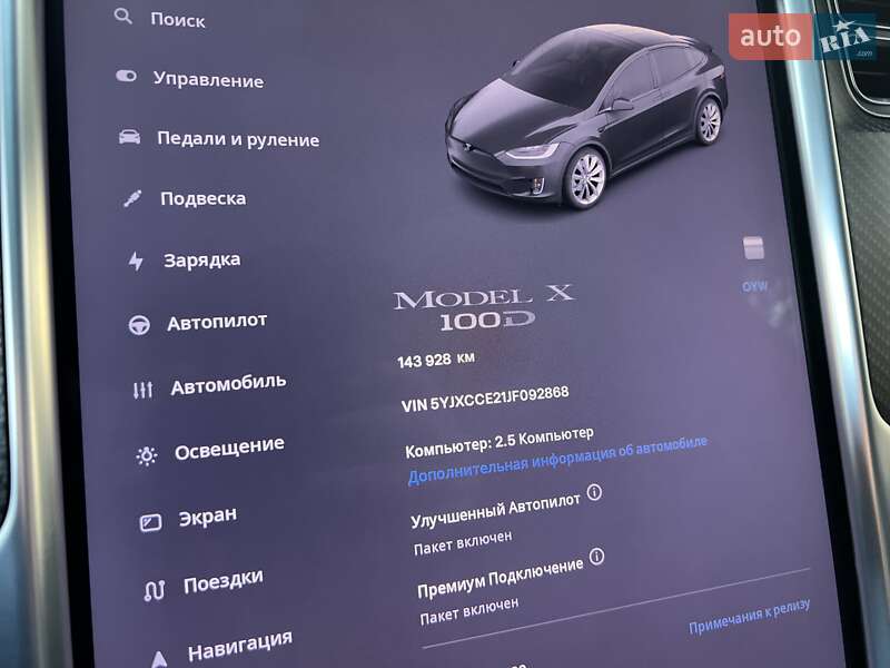 Внедорожник / Кроссовер Tesla Model X 2018 в Львове