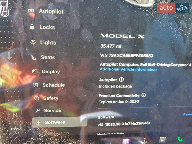 Внедорожник / Кроссовер Tesla Model X 2023 в Киеве