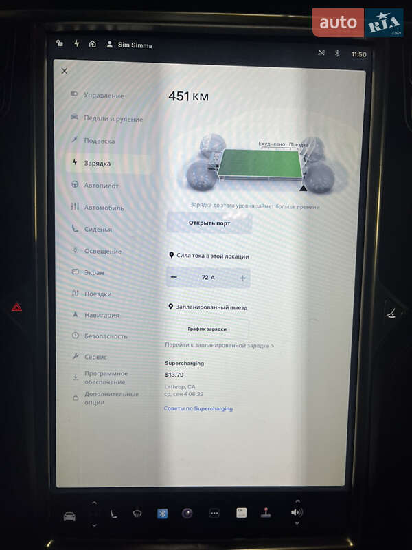 Внедорожник / Кроссовер Tesla Model X 2016 в Львове