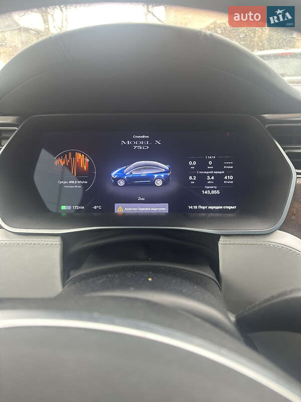 Внедорожник / Кроссовер Tesla Model X 2016 в Днепре