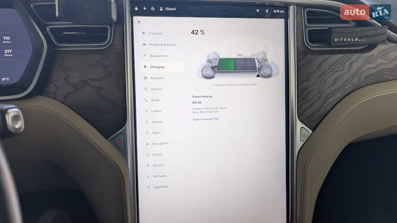 Внедорожник / Кроссовер Tesla Model X 2016 в Днепре