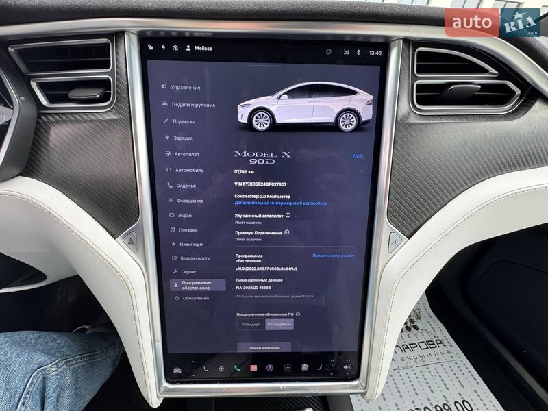 Позашляховик / Кросовер Tesla Model X 2016 в Луцьку