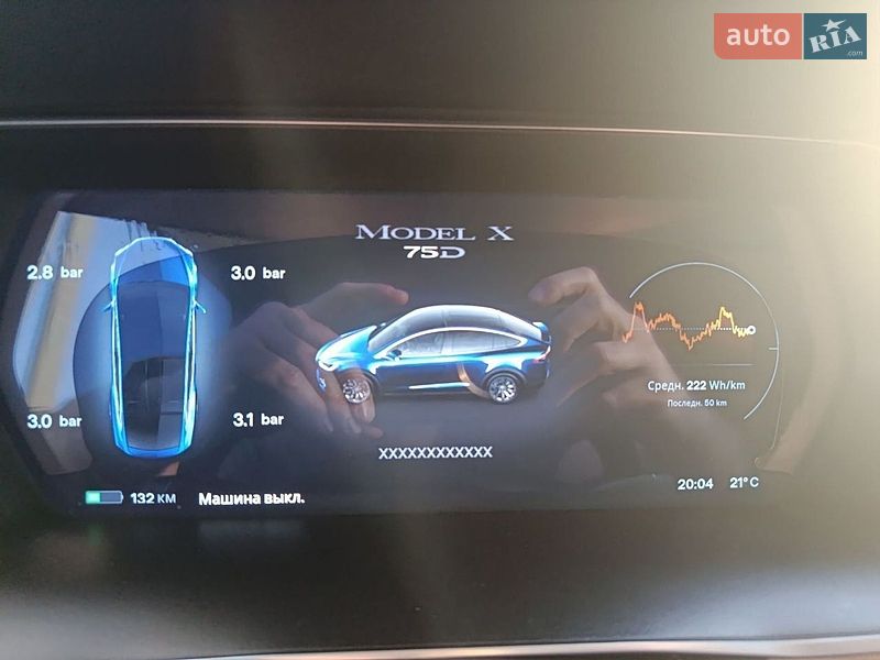 Позашляховик / Кросовер Tesla Model X 2017 в Львові