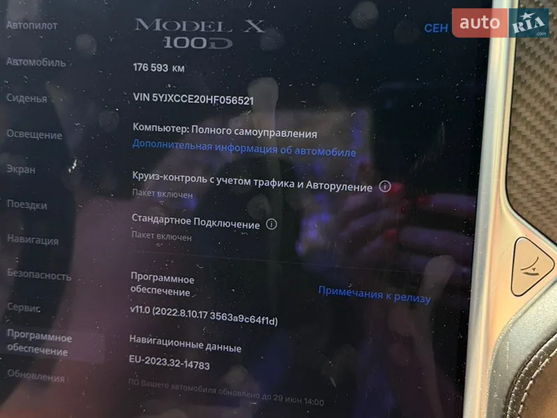 Позашляховик / Кросовер Tesla Model X 2017 в Львові документ
