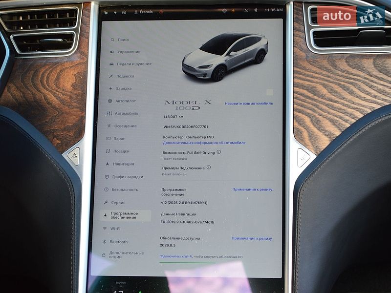 Позашляховик / Кросовер Tesla Model X 2017 в Києві
