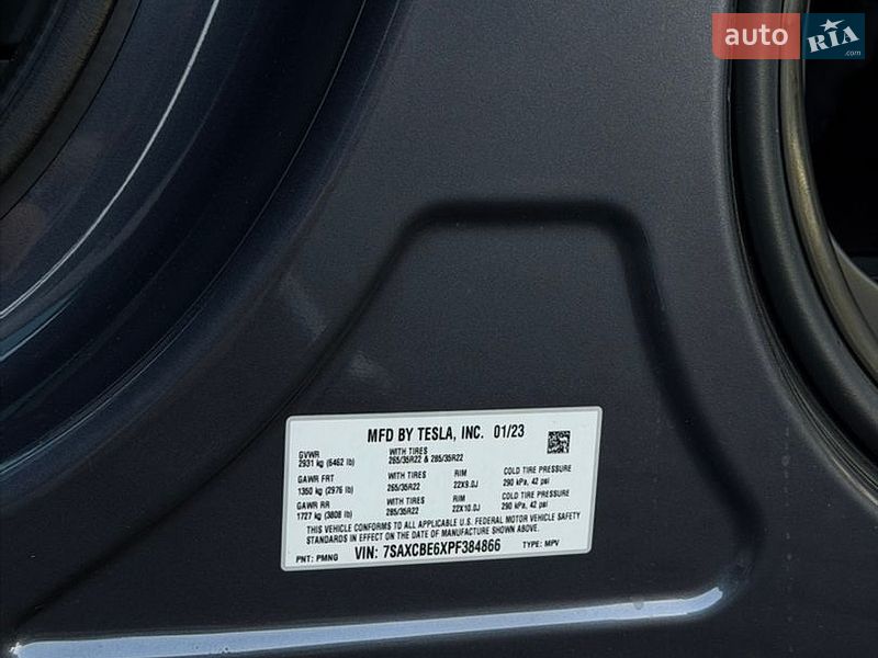 Внедорожник / Кроссовер Tesla Model X 2023 в Полтаве