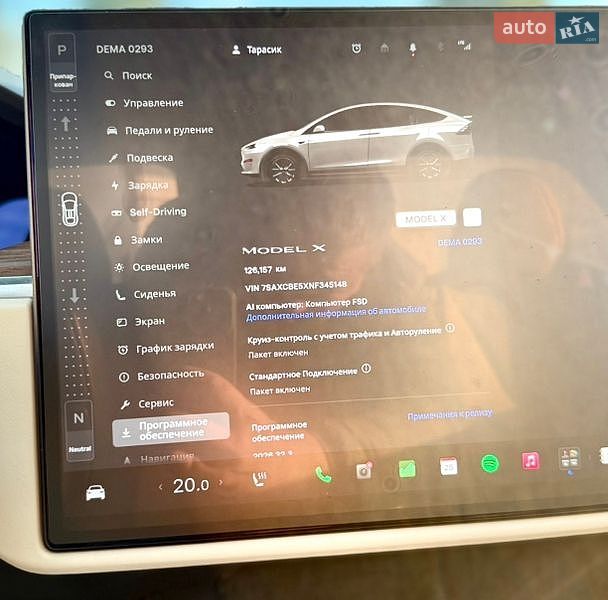 Позашляховик / Кросовер Tesla Model X 2022 в Вінниці