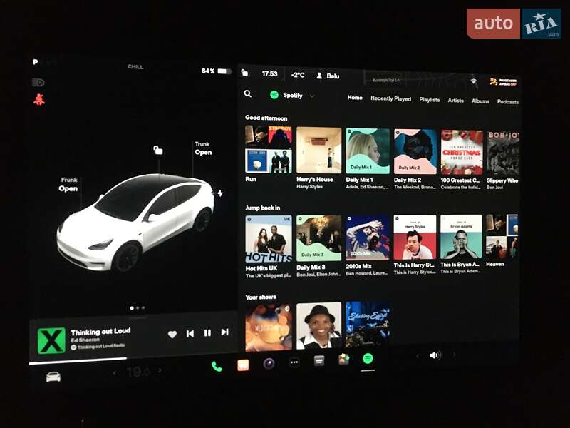 Внедорожник / Кроссовер Tesla Model Y 2020 в Киеве