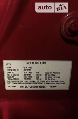 Позашляховик / Кросовер Tesla Model Y 2020 в 