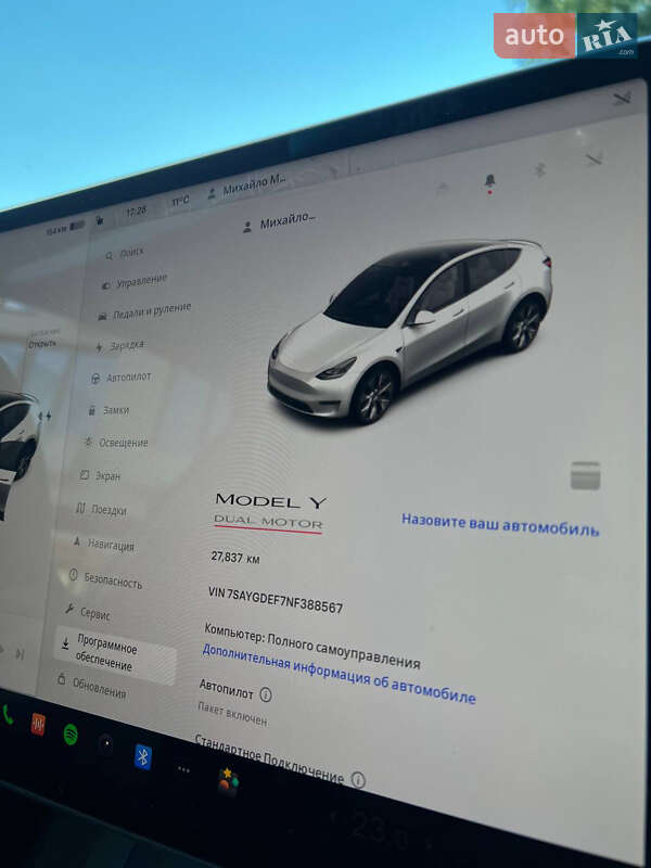 Внедорожник / Кроссовер Tesla Model Y 2022 в Умани