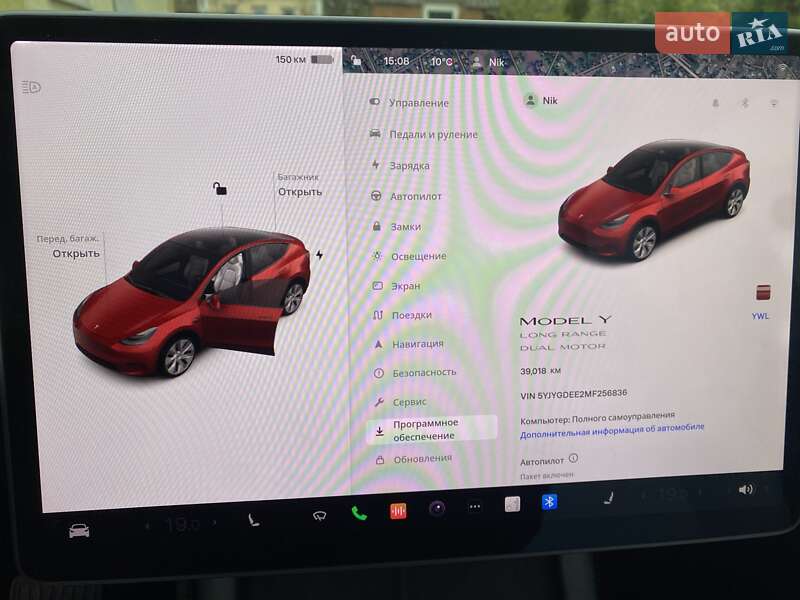 Внедорожник / Кроссовер Tesla Model Y 2021 в Полтаве