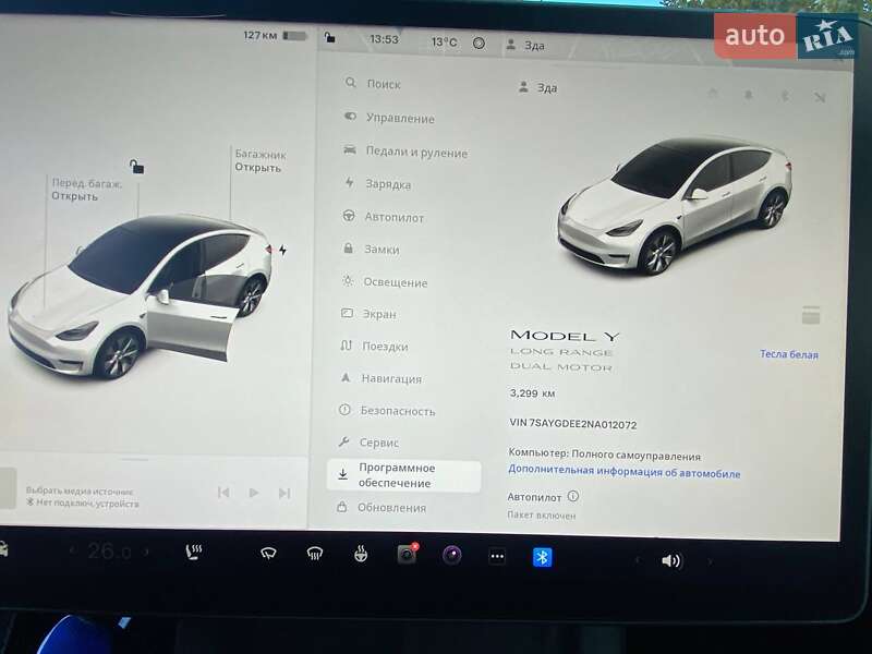 Позашляховик / Кросовер Tesla Model Y 2022 в Одесі