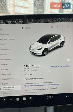 Внедорожник / Кроссовер Tesla Model Y 2021 в Сумах