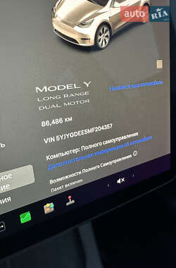 Внедорожник / Кроссовер Tesla Model Y 2021 в Харькове