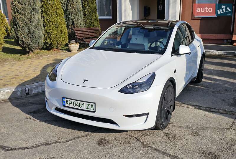 Внедорожник / Кроссовер Tesla Model Y 2022 в Запорожье фото 2 Внедорожник / Кроссовер Tesla Model Y 2022 в Запорожье