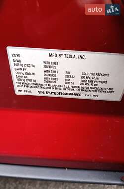 Внедорожник / Кроссовер Tesla Model Y 2020 в Киеве