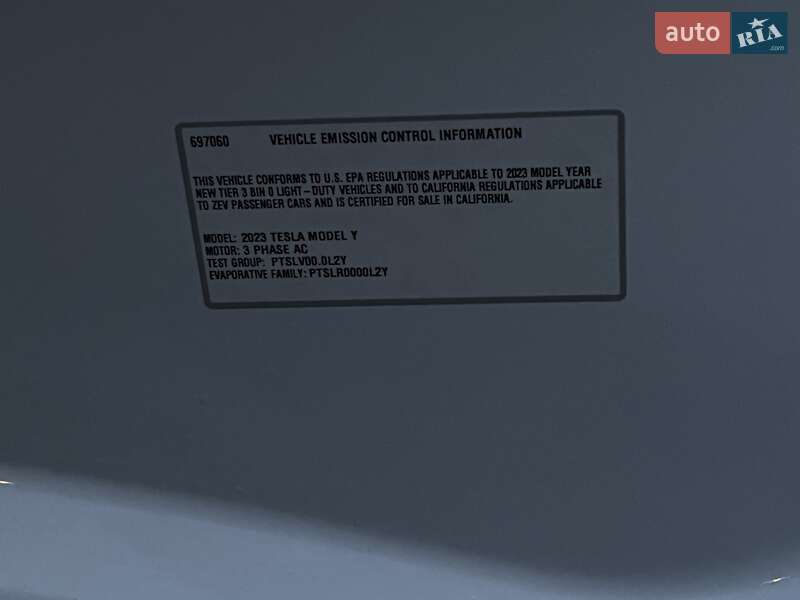 Внедорожник / Кроссовер Tesla Model Y 2023 в Ровно фото 49 Внедорожник / Кроссовер Tesla Model Y 2023 в Ровно