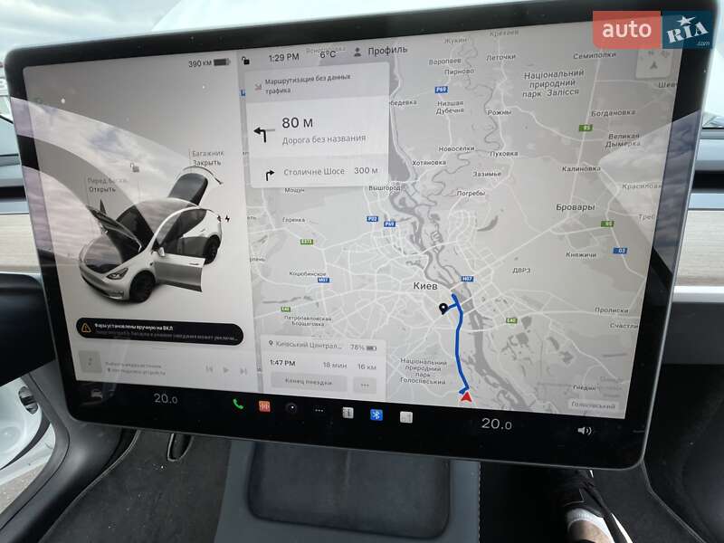 Внедорожник / Кроссовер Tesla Model Y 2023 в Киеве