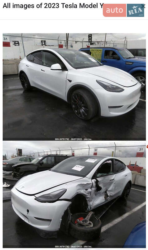 Внедорожник / Кроссовер Tesla Model Y 2023 в Киеве