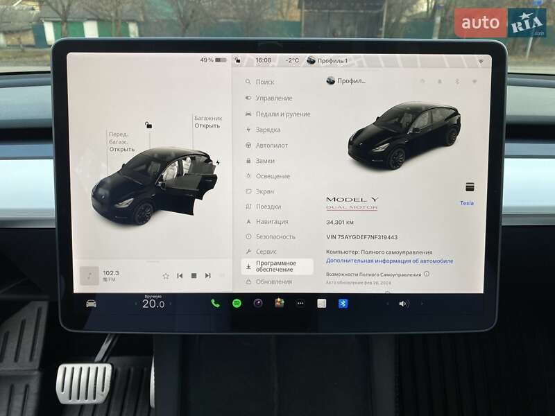 Внедорожник / Кроссовер Tesla Model Y 2022 в Полтаве