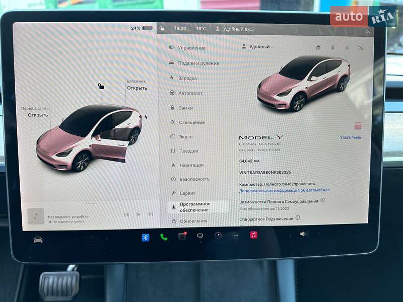 Внедорожник / Кроссовер Tesla Model Y 2022 в Львове фото 5 Внедорожник / Кроссовер Tesla Model Y 2022 в Львове