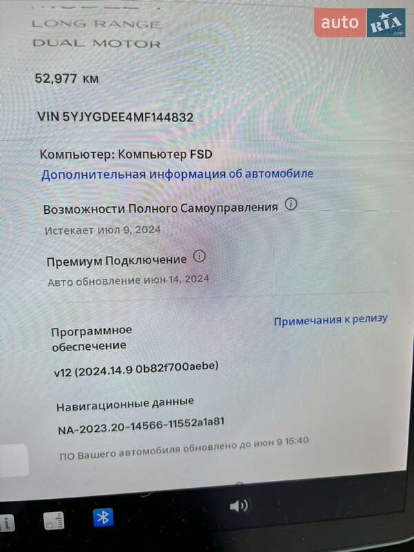 Внедорожник / Кроссовер Tesla Model Y 2021 в Киеве