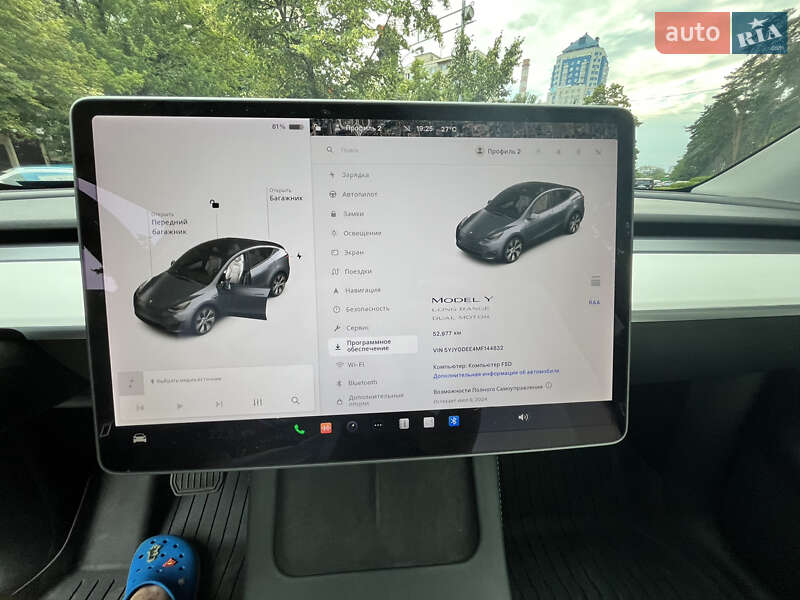 Внедорожник / Кроссовер Tesla Model Y 2021 в Киеве